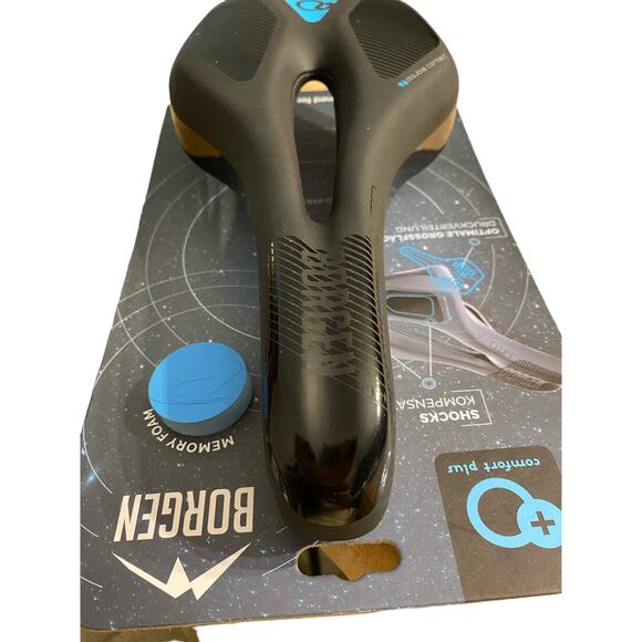 Borgen Bike Seat men and women. Ergonomic with memory foam and Gel - Picture 3 of 5
